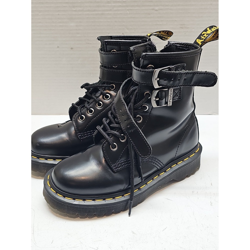 Dr. Martens 1460 Alt Buckle Black Boots UK 3 USM 4 USL 5 EU 36